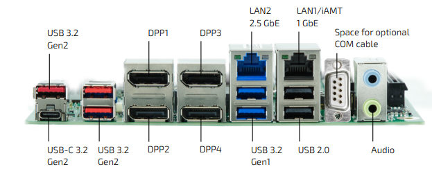 Kontron K3833-Q mITX Industrial Series Motherboard